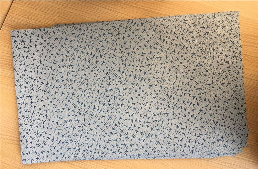 藍色壓花無塵紙